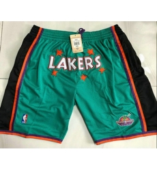 Los Angeles Lakers Basketball Shorts 027