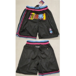 Miami Heat Basketball Shorts 041