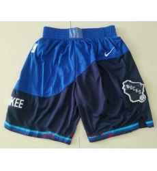 Milwaukee Bucks Basketball Shorts 009