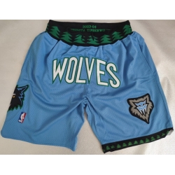 Minnesota Timberwolves Basketball Shorts 009