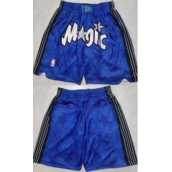 Men Orlando Magic Blue Shorts