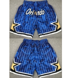 Men's Orlando Magic Blue Shorts 63254