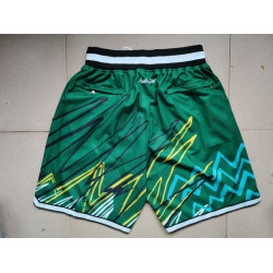 Seattle SuperSonics Basketball Shorts 006