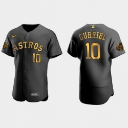 Men Houston Astros Yuli Gurriel 2022 Mlb All Star Game Authentic Black Men Jersey