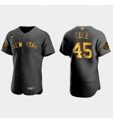 Men New York Yankees Gerrit Cole 2022 Mlb All Star Game Black Men Jersey