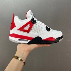 Nike Air Jordan 4 Shoes 2023 white black red