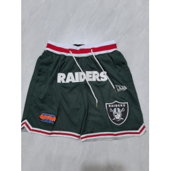 Las Vegas Raiders shorts 260625 777