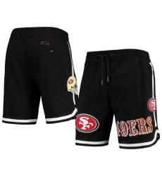 Men San Francisco 49ers Black Shorts