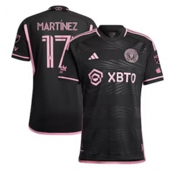 Men's Inter Miami CF Josef Martinez adidas Black 2023 La Noche Authentic Player Jersey