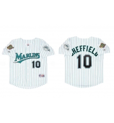 Men Gary Sheffield 1997 Florida Marlins Home Road Alt World Series Jersey