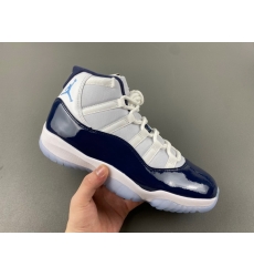 Air Jordan 11 Men Shoes Midnight Nav 378037 123