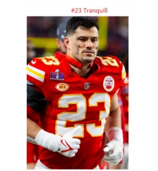 Men Kansas City Chiefs Drue Tranquill #23 Vapor Limited Super Bowl Jersey