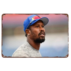 Buffalo Bills Aluminum Sign 12x8 Inch Von Miller 001