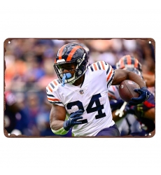 chicago bears Aluminum Sign 12x8 Inch Khalil Herbert 002