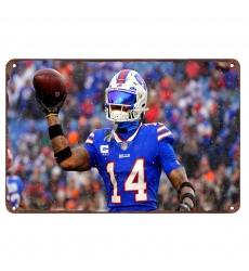 Houston Texans Aluminum Sign 12x8 Inch Stefon Diggs  003