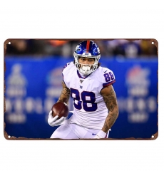 Jacksonville Jaguars Aluminum Sign 12x8 Inch Evan Engram 002