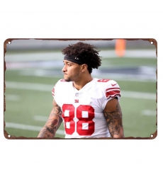 Jacksonville Jaguars Aluminum Sign 12x8 Inch Evan Engram 003