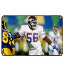 New York Giants Aluminum Sign 12x8 Inch Dexter Lawrence 002