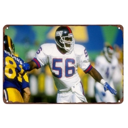 New York Giants Aluminum Sign 12x8 Inch Dexter Lawrence 002