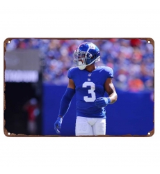 New York Giants Aluminum Sign 12x8 Inch Sterling Shepard 002