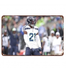 Seattle Seahawks Aluminum Sign 12x8 Inch Devon Witherspoon 001