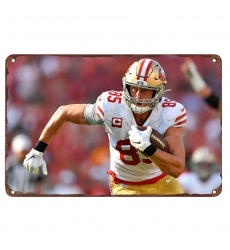 San Francisco 49ers Aluminum Sign George Kittle 003