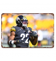 Pittsburgh Steelers Aluminum Sign 12x8 Inch Najee Harris 004