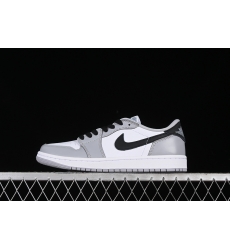 AIR JORDAN 1 LOW OG WHITE BLACK WOLF GREY