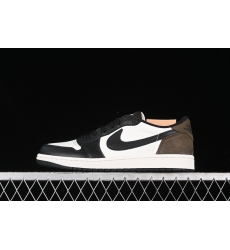 AIR JORDAN 1 LOW WHITE BLACK PALOMINO CZ0790 102