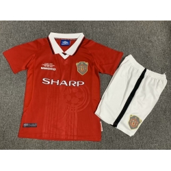 Youth Retro Soccer Jerseys Manchester United F.C.