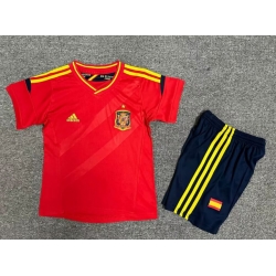 Youth Retro Soccer Jerseys Spain