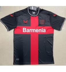 Men 2024 2025 Soccer Jersey Leverkusen Black