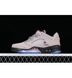 AIR JORDAN 5 LOW PSG BROWN RED GREY BLACK DX6325 204