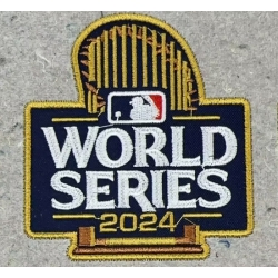 MLB 2024 World Series Patch Biaog