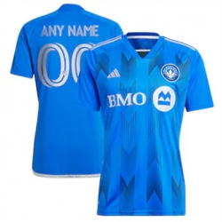 Men CF Montreal Custom 2024 25 Away Replica Light Blue