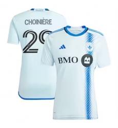 Men CF Montreal Mathieu Choiniere 2024 25 Away Replica Light Blue