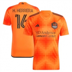 Men Houston Dynamo Hector Herrera 2023 24 Home Replica Orange