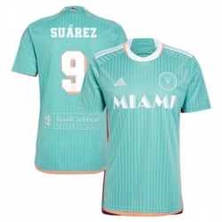 Men Inter Miami CF Luis Suarez 2024 25 Third Replica Aqua