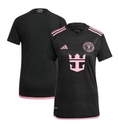 Women Inter Miami CF Blank 2024 25 Away Replica Black