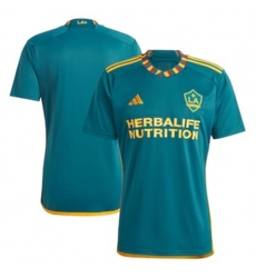 Men LA Galaxy BLA Galaxynk 2024 25 Away Replica Green