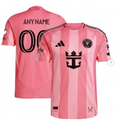 Men's Inter Miami CF adidas Light Pink 2025 Euforia Authentic Custom Jersey