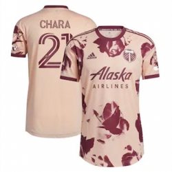 Men Portland Timbers Diego Chara 2023 24 Away Replica Pink