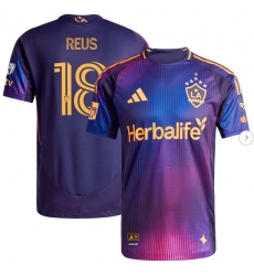 Mens LA Galaxy Marco Reus adidas Navy 2025 RIZON Authentic Player Jersey II