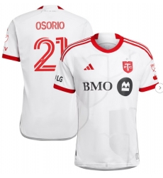 Men's Toronto FC Jonathan Osorio adidas White 2024 GTA Kit Authentic Player Jersey