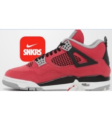 Nike Jordan Shoes 4 shoes Red Black Men