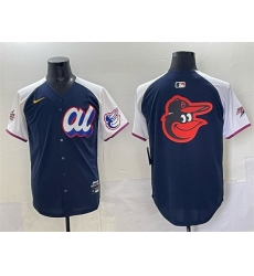 Men American League Baltimore Orioles Team Big Logo Navy Alternate 2025 All Star Edition Limited Stitched Baseball Jersey Men American League Baltimore Orioles Team Big Logo Navy Alternate 2025 All Star Edition Limited Stitched Baseball Jersey