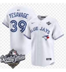 Men Toronto Blue Jay Trey Yesavage #39 White Stitched Baseball Jersey Men Toronto Blue Jay Trey Yesavage #39 White Stitched Baseball Jersey