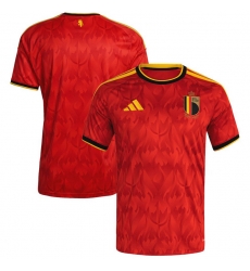 Men adidas Red Belgium National Team FIFA x World Cup 2026 Home Replica Jersey
