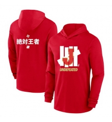 Men Japan Baseball Red 2026 World Baseball Classic Club Hoodie