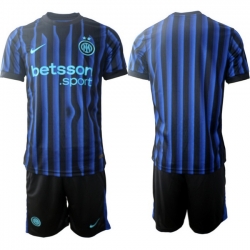 Men Internazionale 2026 Soccer Jerseys BlueBlack BLANK